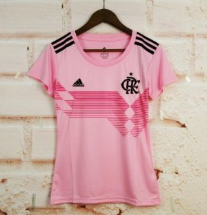 FC Flamengo 70th Anniversary Women Pink Soccer Jersey 2019/20