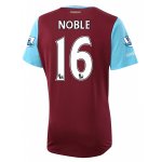 West Ham Home Soccer Jersey 2015-16 NOBLE #16