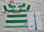 Kids Celtic Home Soccer Kit 2015/16 (Shorts+Shirt)