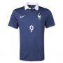 2014 France GIROUD#9 Home Navy soccer Jersey Shirt