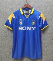 Retro Juventus Away Blue Soccer Jerseys 1995/96