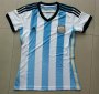 2014 Argentina Home Women's Soccer Jersey Shirt