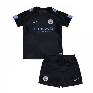 Kids Manchester City Third Soccer Kits 2017/18 Shirt and Shorts