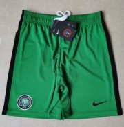 Nigeria Home Green Soccer Shorts 2020