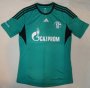 13-14 Schalke 04 Away Green Jersey Shirt