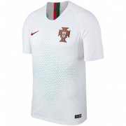 Portugal Away Soccer Jersey White 2018 World Cup