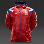 Bayern Munich Home Anthem Track Top Jacket Windbreaker Red 2014/15