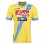 13-14 Napoli #9 Higuain Away Yellow Jersey Shirt