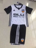 Kids Valencia Home Soccer Kit 2017/18 (Shirt+Shorts)
