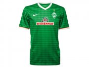 13-14 Werder Bremen Home Green Jersey Shirt