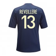 13-14 Olympique Lyonnais #13 Reveillere Away Black Jersey Shirt