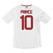 13-14 AC Milan #10 Prince Away White Soccer Shirt