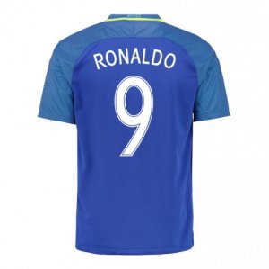 Brazil Away Soccer Jersey 2016 Ronaldo 9