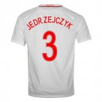 Poland Home Soccer Jersey 2016 Jedrzejczyk 3