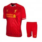 13-14 Liverpool Home Red Soccer Jersey Kit(Shirt+Short)