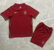Portugal Home Soccer Suits 2020 Shirt and Shorts