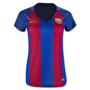 Barcelona Home Soccer Jersey 2016-17 Women\'s