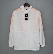 Arsenal Windbreaker White 2021/22