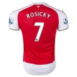 Arsenal Home Soccer Jersey 2015-16 ROSICKY #7