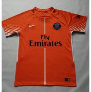 PSG Goalkeeper Soccer Jersey 2017/18 Orange