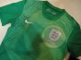 2013 England Goalkeeper Green Jersey Shirt