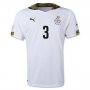 Ghana 2014 A. GYAN Home Soccer Jersey