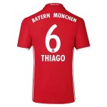 Bayern Munich Home Soccer Jersey 2016-17 6 THIAGO