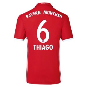 Bayern Munich Home Soccer Jersey 2016-17 6 THIAGO