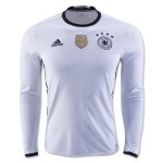 Germany Home Soccer Jersey 2016 Euro LS