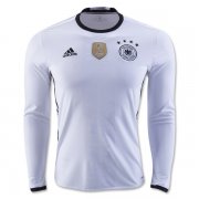 Germany Home Soccer Jersey 2016 Euro LS