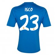 13-14 Real Madrid #23 Isco Away Blue Soccer Jersey Shirt