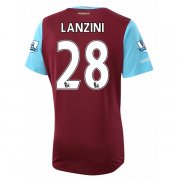 West Ham Home Soccer Jersey 2015-16 LANZINI #28