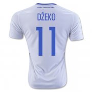 Bosnia and Herzegovina Away Soccer Jersey 2016 DZEKO #11