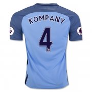 Manchester City Home Soccer Jersey 16/17 KOMPANY 4