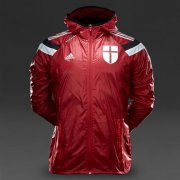 AC Milan Home Anthem Track Top Jacket Windbreaker Red 2014/15