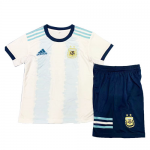 Argentina Home Blue&White Children's Jerseys Kit(Shirt+Short) 2019