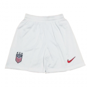 World Cup USA Home White Women's Jerseys Short 2019