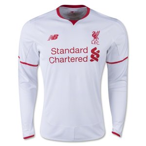 Liverpool Away Soccer Jersey 2015-16 LS