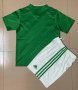 Children Northern Ireland Home Soccer Suits 2020 EURO Shirt and Shorts