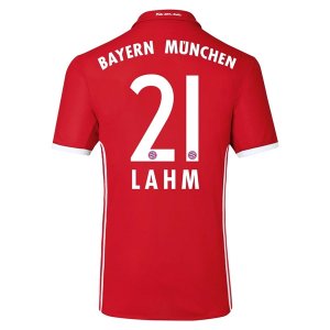 Bayern Munich Home Soccer Jersey 2016-17 21 LAHM