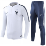 2 Stars 2018 France Training Top White and Pants