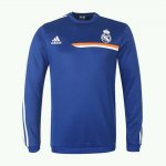 13-14 Real Madrid Blue Long Sleeve Crew Sweatshirt