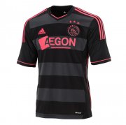 13-14 Ajax Away Black Soccer Jersey Shirt