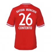 13-14 Bayern Munich #26 Contento Home Soccer Jersey Shirt