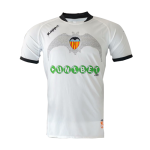 Valencia 09/10Home White Retro Jerseys Shirt