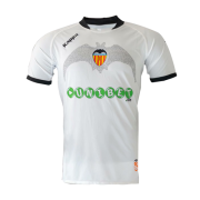 Valencia 09/10Home White Retro Jerseys Shirt