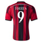 AC Milan 14/15 TORRES #9 Home Soccer Jersey