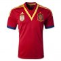 2013 Spain #10 Morientes Red Home Soccer Jersey Shirt