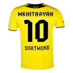 13-14 Borussia Dortmund #10 Mkhitaryan Home Jersey Shirt