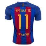 Barcelona Home Soccer Jersey 2016-17 11 NERYMAR JR